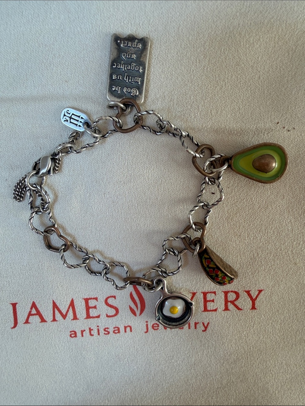 James Avery charm bracelet